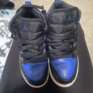 Jordan Kids Shoes - Black and Blue